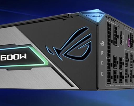 На Computex 2024 ASUS представила блок питания ROG Thor III мощностью 1600 Вт с модульным OLED-дисплеем