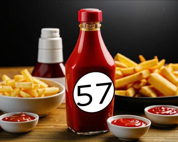 Что означает число 57 на бутылке с кетчупом Heinz?