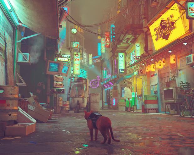 Образцовый симулятор ходьбы: Обзор игры Stray